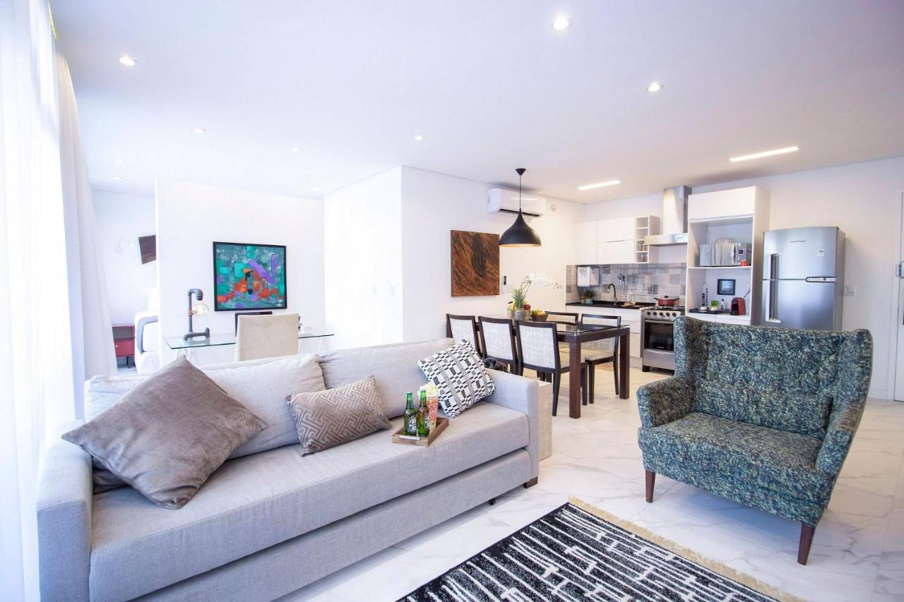 Loft Design, Amplo, Modern Com Ar Condicionado Em Alto De Pinheiros Lägenhet São Paulo Exteriör bild